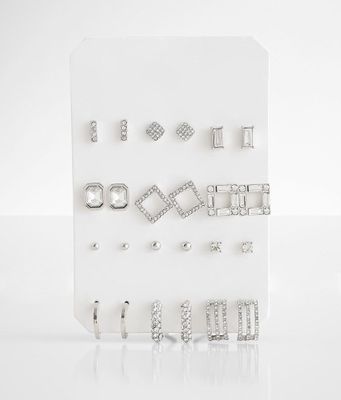 boutique by BKE 12 Pack Stud Earring Set