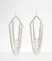 boutique by BKE Chain Drop Earring