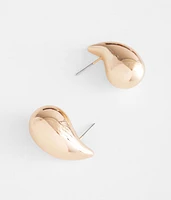 Oversized Teardrop Earring
