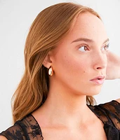 Oversized Teardrop Earring