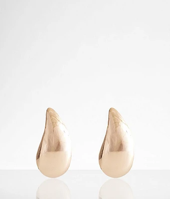 Oversized Teardrop Earring