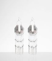 boutique by BKE Beaded Fringe Drop Earring