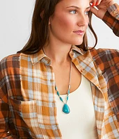 Turquoise Pendant Necklace