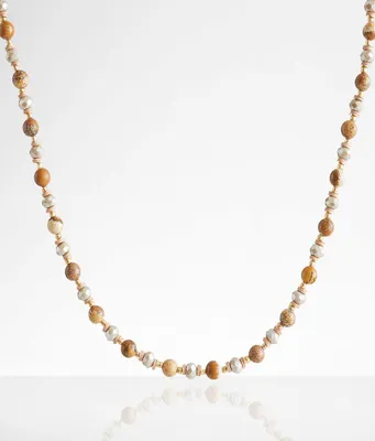 boutique by BKE Beaded Glitz Necklace