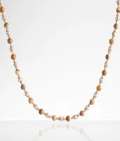 boutique by BKE Beaded Glitz Necklace