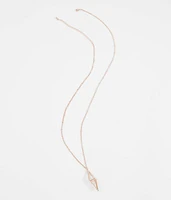 Cage Pendant Necklace