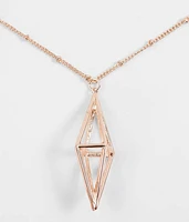 Cage Pendant Necklace