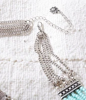 Western Seed Bead Statement Necklace