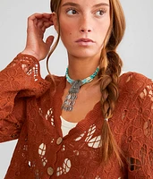 Western Seed Bead Statement Necklace