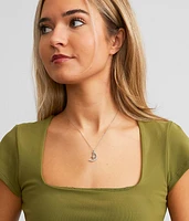 Glitz Moon & Star Necklace