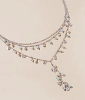 Bead & Charm Tiered Necklace