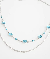 Flower Tiered Necklace