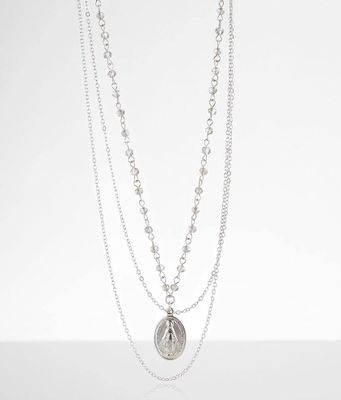 BKE Dainty Tiered Necklace