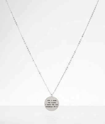 Jeremiah 29:11 Necklace