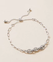 Glitz Link Bracelet