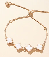 Clover Slider Bracelet