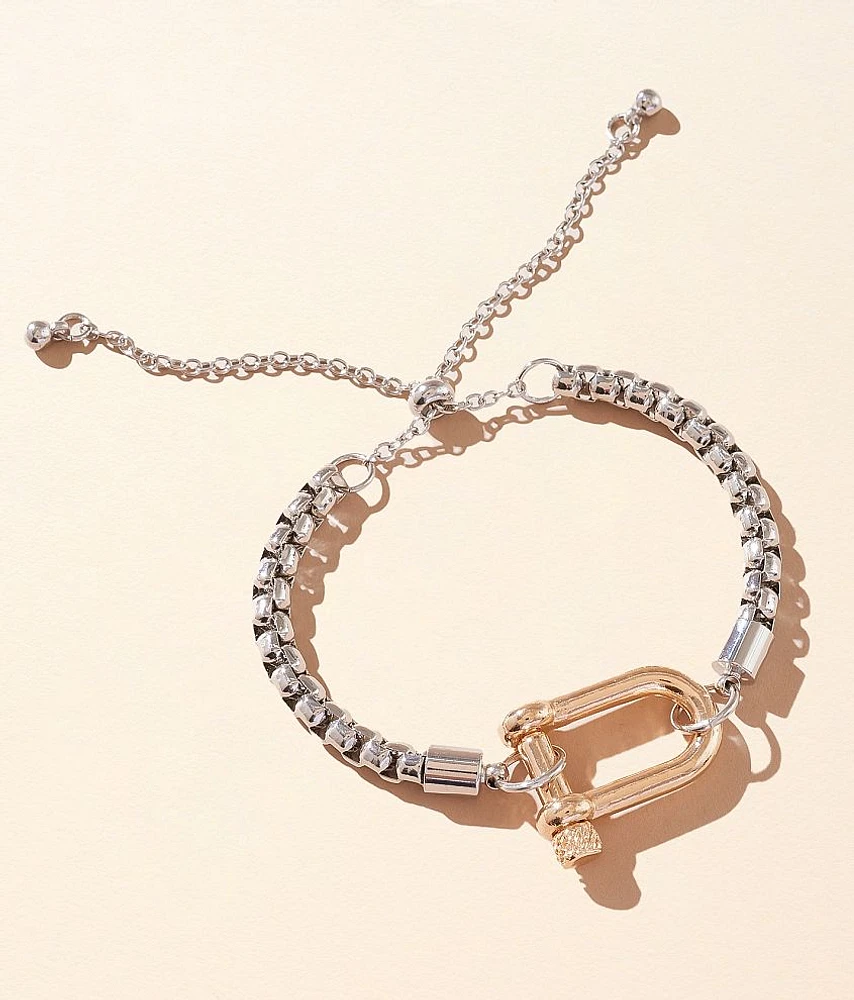 BKE Mixed Metal Bracelet