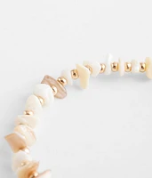 Stone & Bead Bracelet