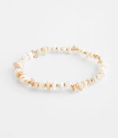 Stone & Bead Bracelet