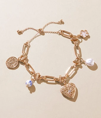 Heart Locket Bracelet