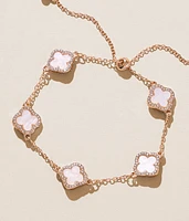 Glitz Clover Bracelet