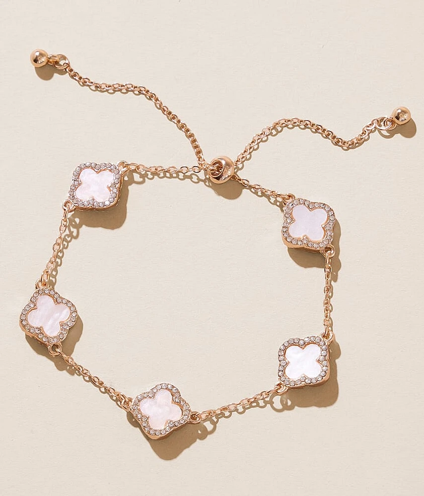 Glitz Clover Bracelet