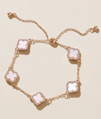 Glitz Clover Bracelet