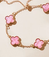 Clover Slider Bracelet