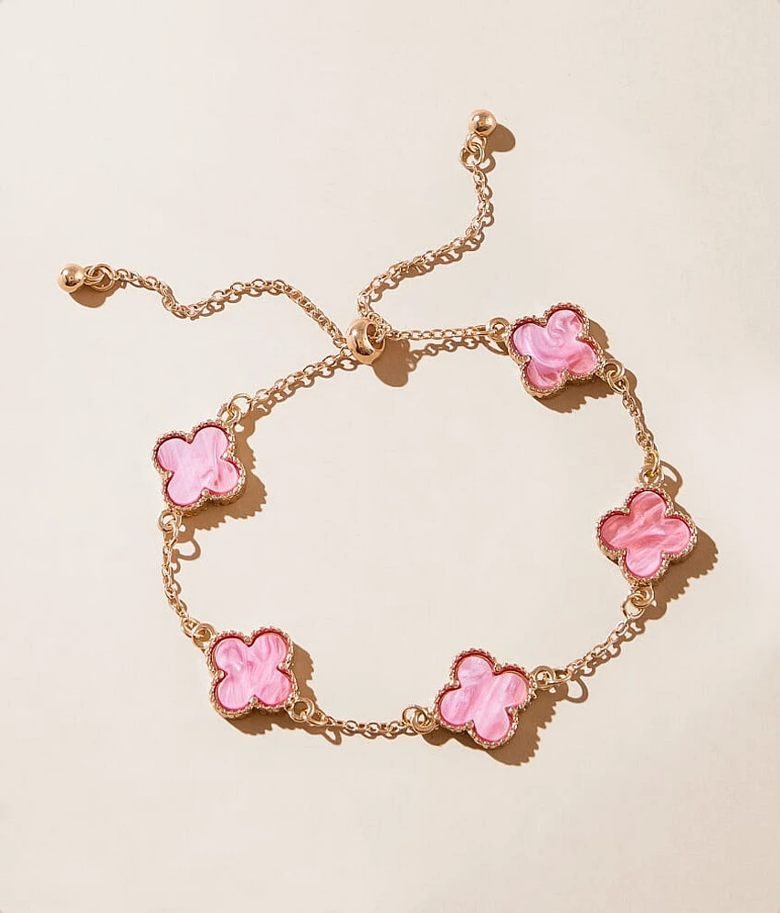 Clover Slider Bracelet