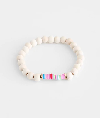 Neon Disc Bracelet