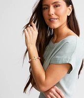 Cross Stretch Bracelet