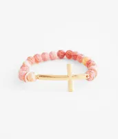 Cross Stretch Bracelet
