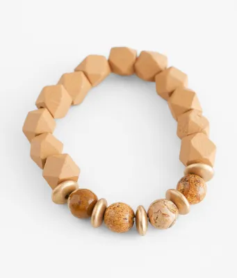 BKE Geometric Beaded Bracelet