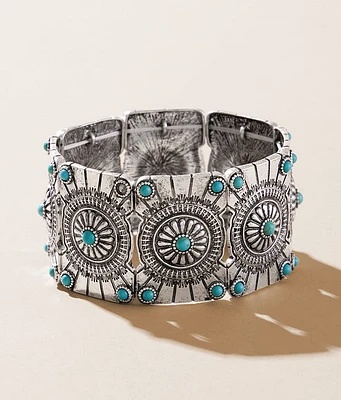 Western Turquoise Bracelet