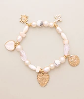 Beaded Charm Bracelet