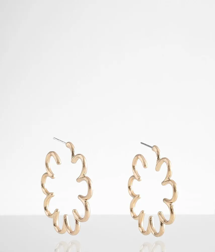 boutique by BKE Flower Cut-Out Earring