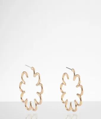 boutique by BKE Flower Cut-Out Earring