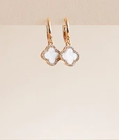Clover Hoop Earring