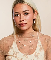 Clover Hoop Earring