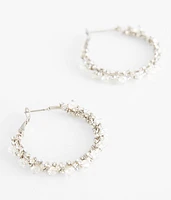 Glitz Hoop Earring
