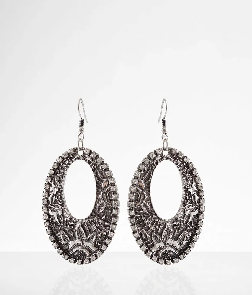 boutique by BKE Glitz Statement Earring