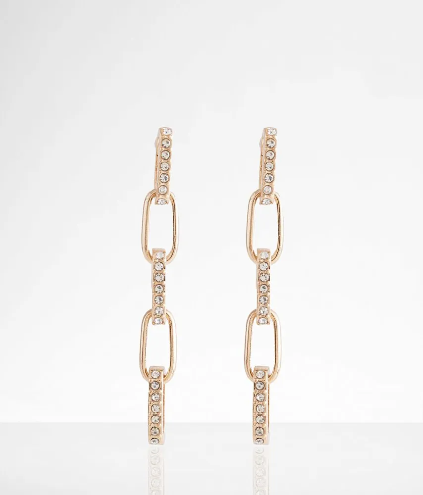 boutique by BKE Glitz Link Earring