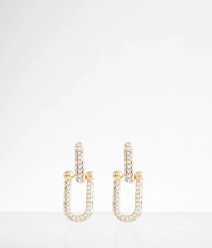 boutique by BKE Glitz Chain Link Earring