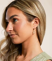 Clover Hoop Earring