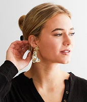 Beaded Cowboy Boot Earring