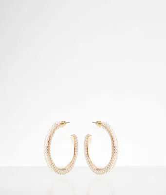 boutique by BKE Faux Pearl Studded Earring