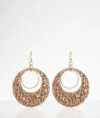 Cork Drop Earring