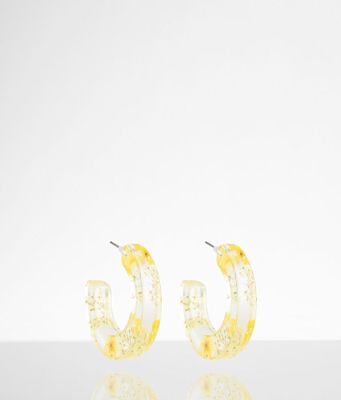 boutique by BKE Floral Resin Earring