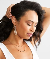 Twisted Drop Earring