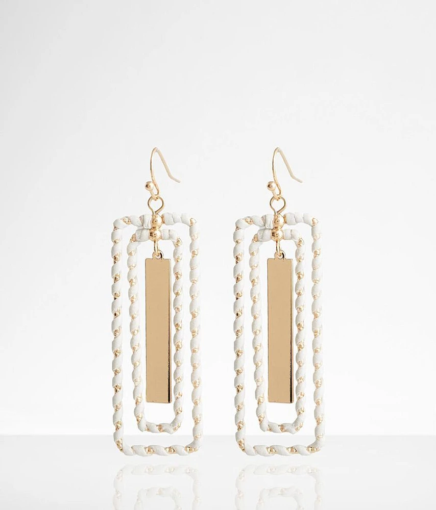 boutique by BKE Twisted Drop Earring